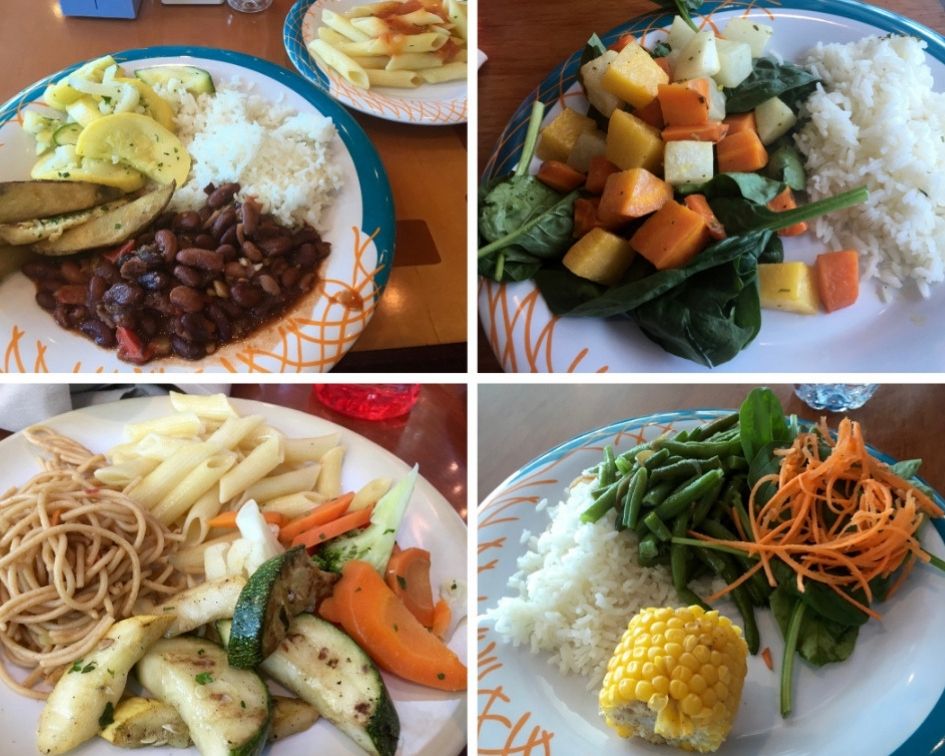 Royal Caribbean vegan options, vegan buffet options