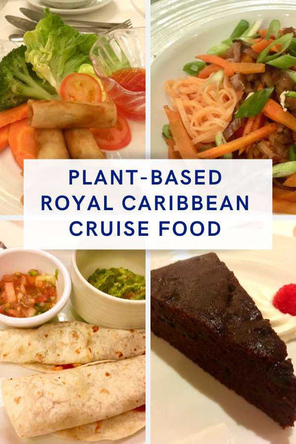 Royal Caribbean vegan food