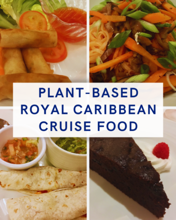plant-based royal caribbean cruise food