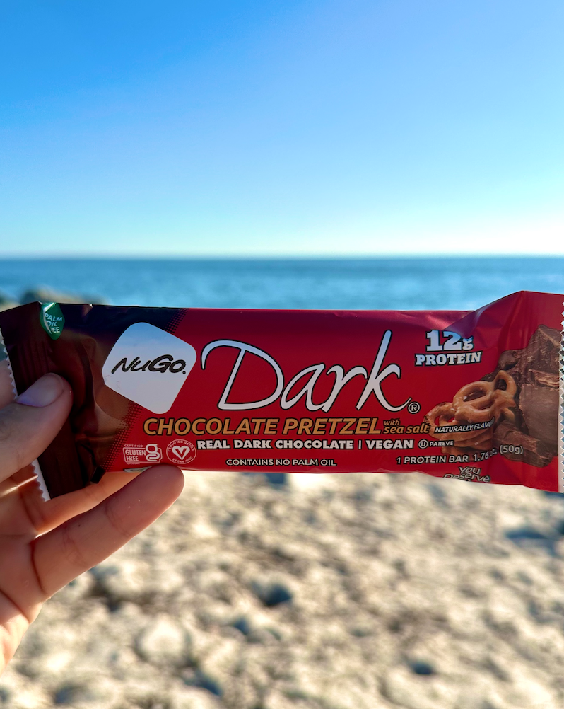 vegan dark NuGo bar