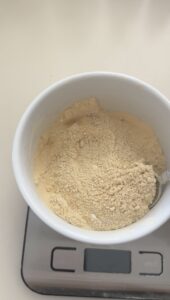 Mix dry ingredients together